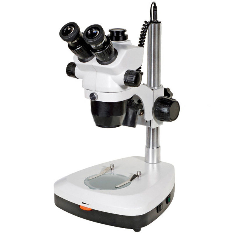 Eyepiece WF10x Stereo Optical Microscope A23.1122 LED Illumination Zoom Lens 1 - 4.5x