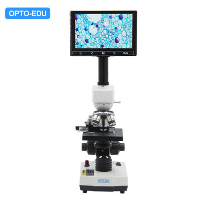 OPTO-EDU A33.5100 7 LCD 640x Video Microscopio Usb Digital Heating Stage  Biological Microscope